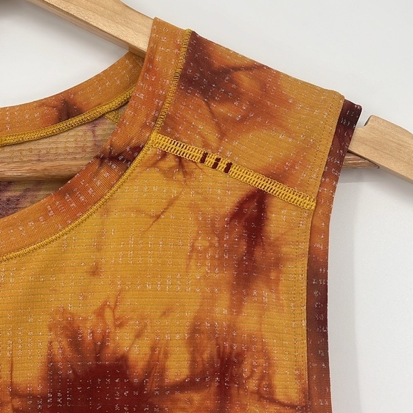 Lululemon Metal Vent Tech Sleeveless 2.0 Tank Disconnect Marble Dye Soleil Med - Picture 2 of 14